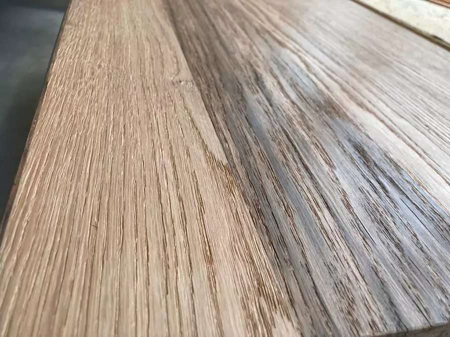 Arredamento bagno su misura in legno massello falegname mantova
